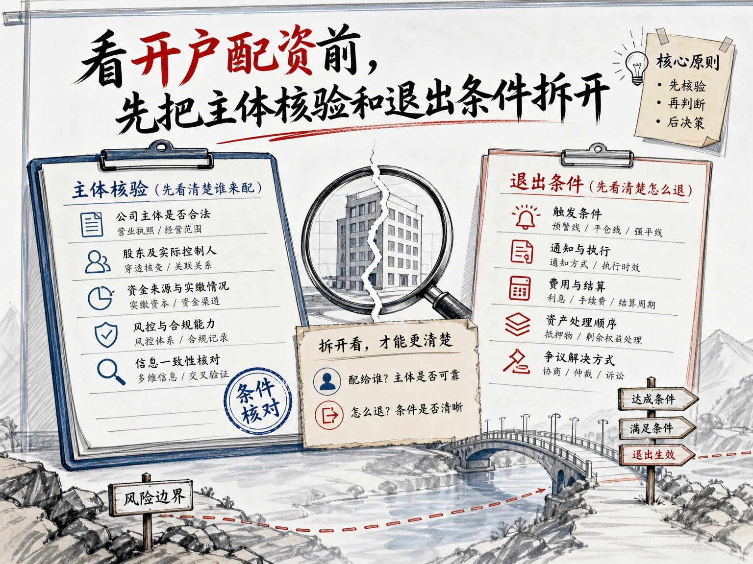 看开户配资前,先把主体核验和退出条件拆开 插图