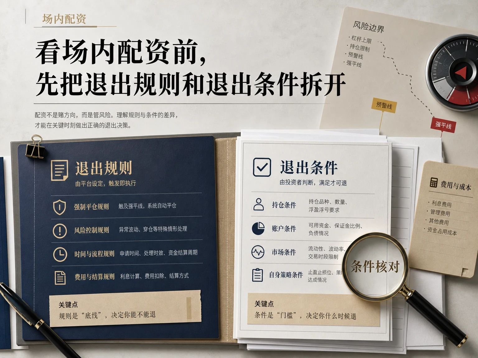 看场内配资前,先把退出规则和退出条件拆开 插图